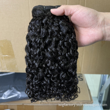 Top seller factory cheap double drawn curicle aligned hair, wholesale virgin pixie curls double drawn, tight pixel curl hair